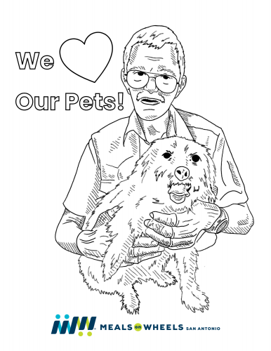 AniMeals Coloring Page