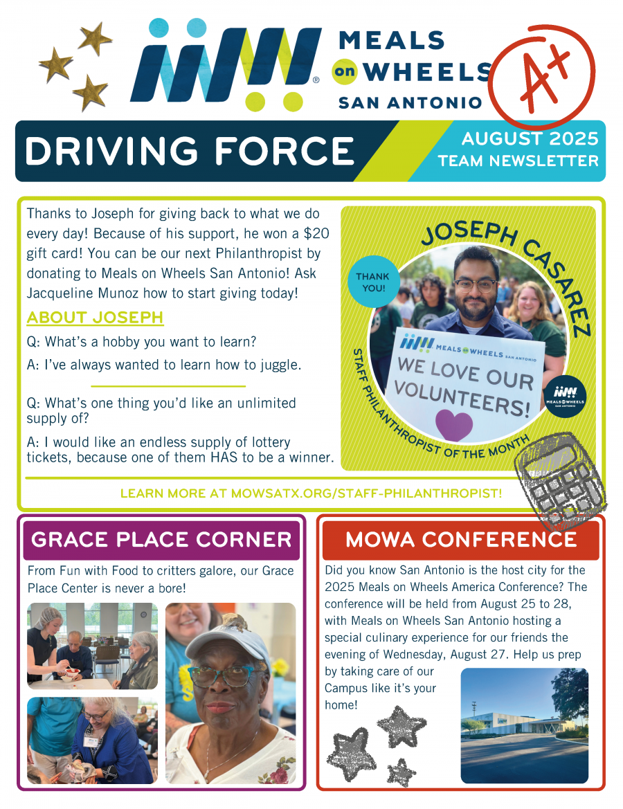 Driving Force Employee Newsletter Aug 2025 Page 1