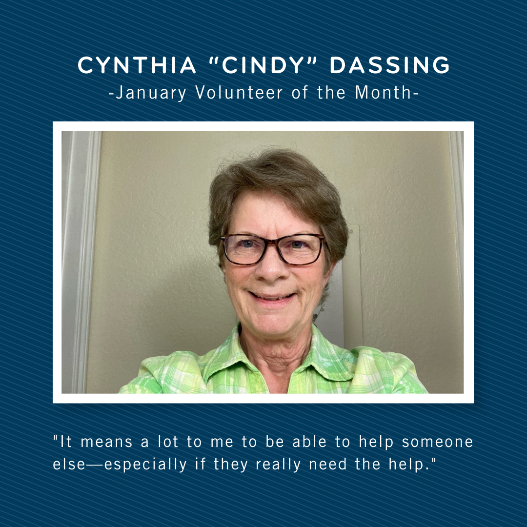 January Volunteer of the Month