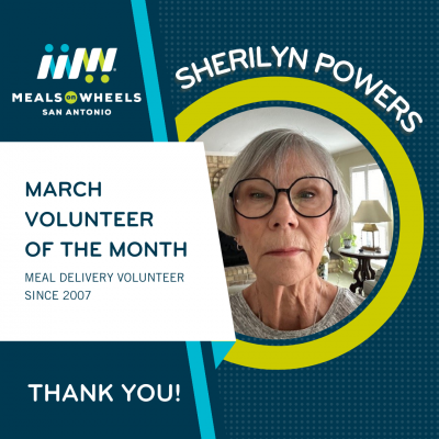 March Volunteer of the Month