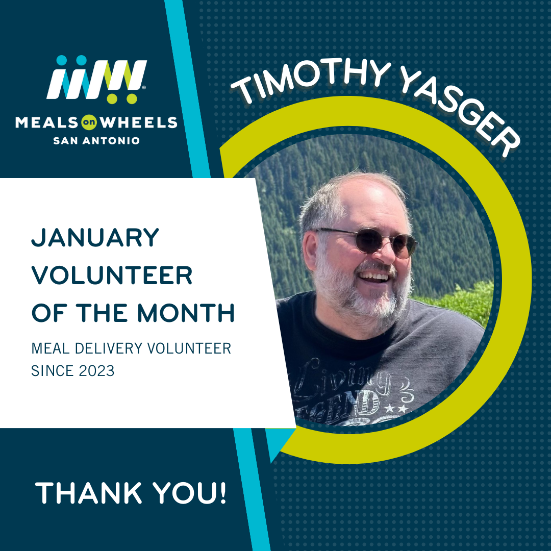 January 2024 Volunteer of the Month