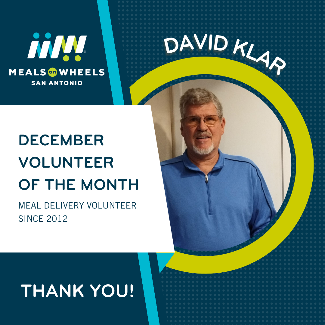 2023 December Volunteer of the Month