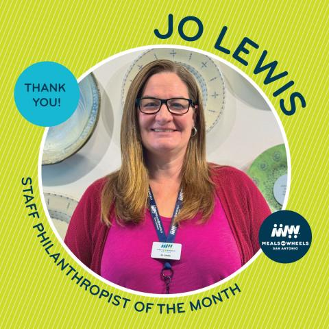 Philanthropist of the Month - Jo Lewis